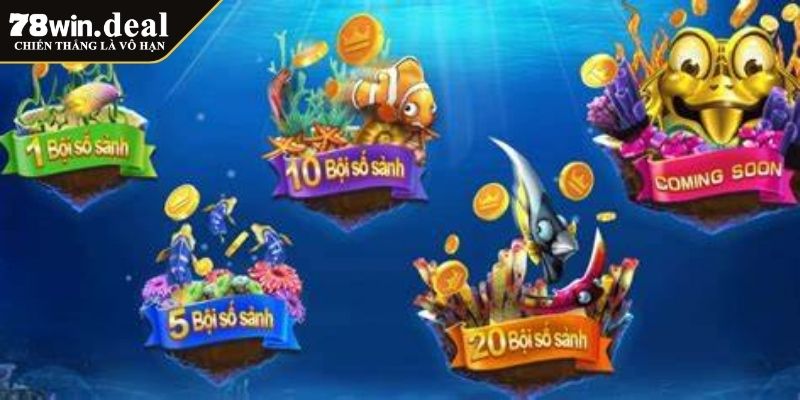Bắn Cá BBIN 78WIN Khám Phá Cơ Hội Săn Cá Đổi Thưởng Hấp Dẫn 2 Khám phá thiên đường bắn cá BBIN 78WIN