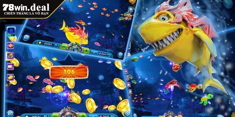 Bắn Cá BBIN 78WIN Khám Phá Cơ Hội Săn Cá Đổi Thưởng Hấp Dẫn 3 Thiết kế đồ họa chân thực