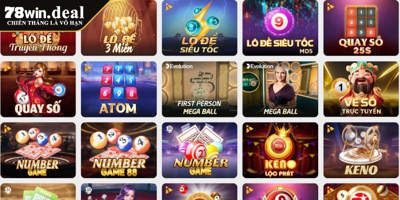 Xổ Số DB 78Win Sảnh Cược Hấp Dẫn Với Tỷ Lệ Thưởng Cao 2 Giới thiệu về sảnh xổ số DB tại 78Win
